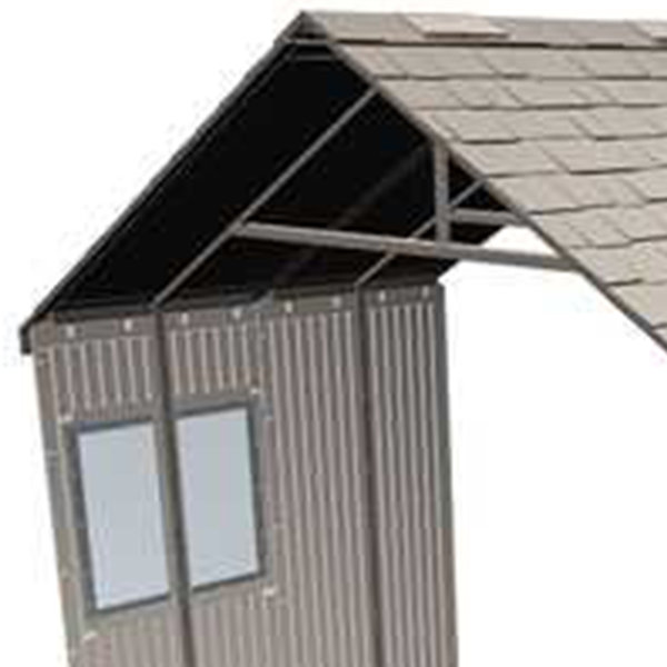 Lifetime High Density Polyethylene Plastic Storage Shed Extension Kit